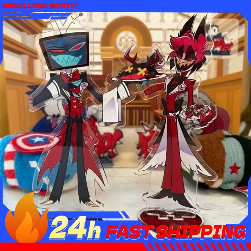 Anime Character Merchandise - 2 stks Hazbin Anime Randapparatuur Alastor
