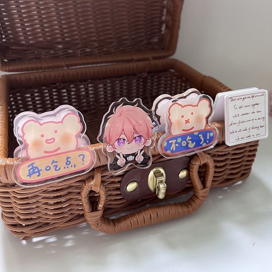 Anime Merchandise Logo - Gepersonaliseerde Acryl PP Clip met Aangepaste