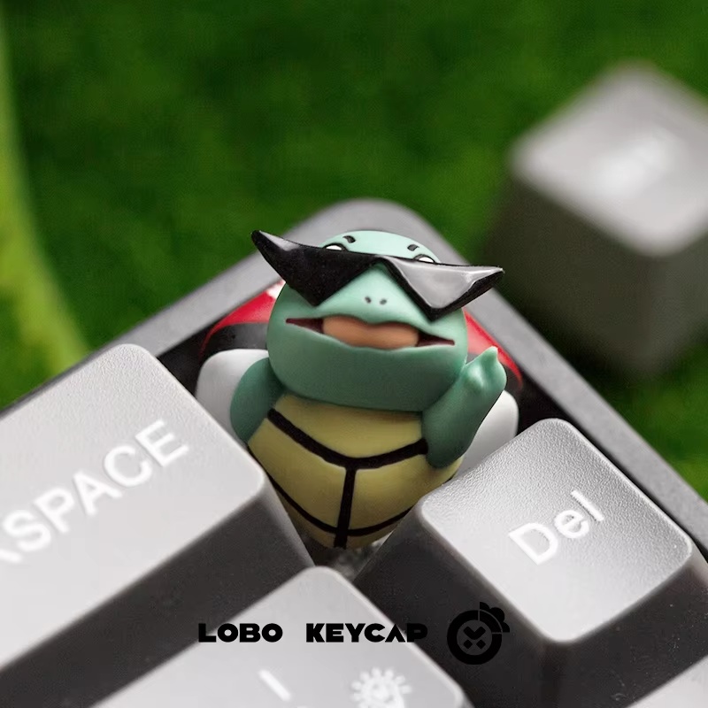 Keycap Artisan Anime - Lobo Keycap stripfiguur enkele aangepaste ambachtelijke