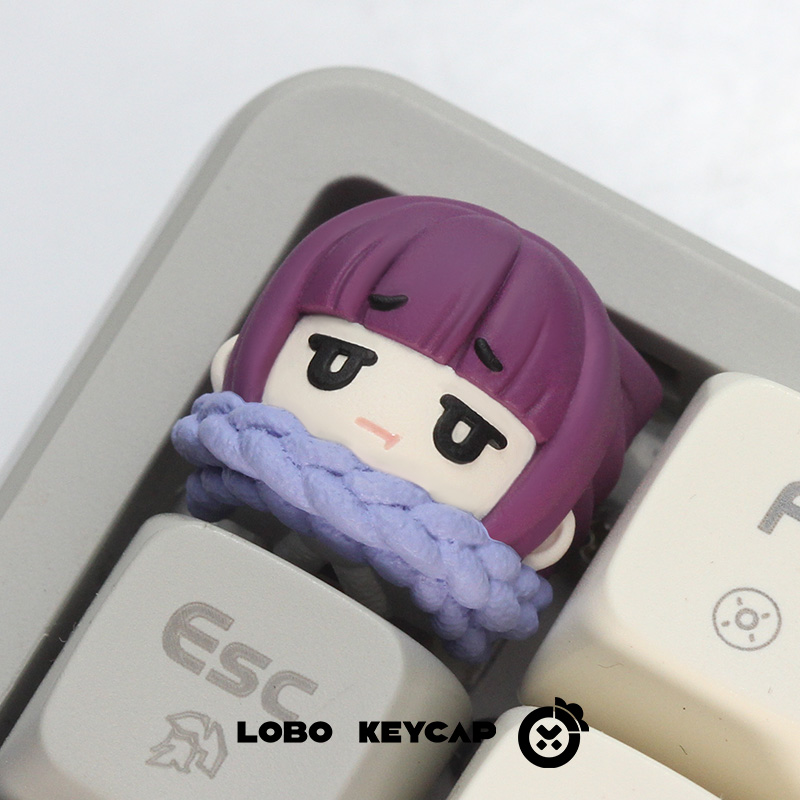 Q Versie Frieren: Beyond Journ - Keycap Artisan Anime recensie en prijs