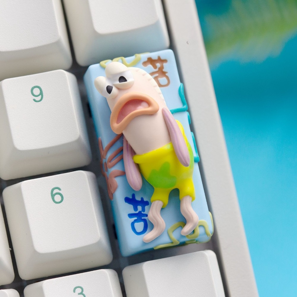 SpongeBob Sad Fish 2U Keycap - - Keycap Artisan Anime recensie en prijs