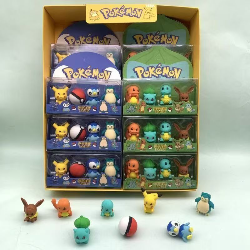 Pokémon-figuurtjesgummetjes, s - Erased Anime Merchandise recensie en prijs