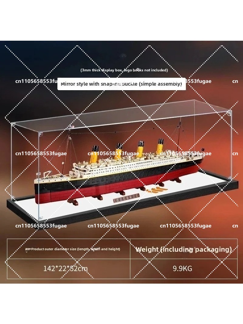 Geschikt voor 10294 Titanic mo - Figure Display Box recensie en prijs