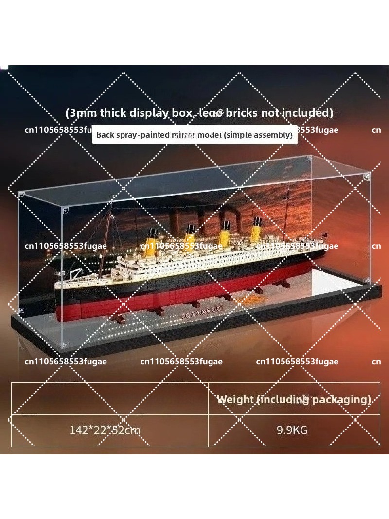 Geschikt voor 10294 Titanic mo - Figure Display Box recensie en prijs