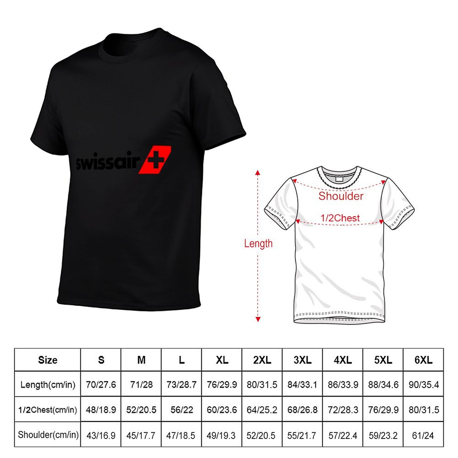swissair-logo Merchandise T-sh - Anime Merchandise Logo recensie en prijs
