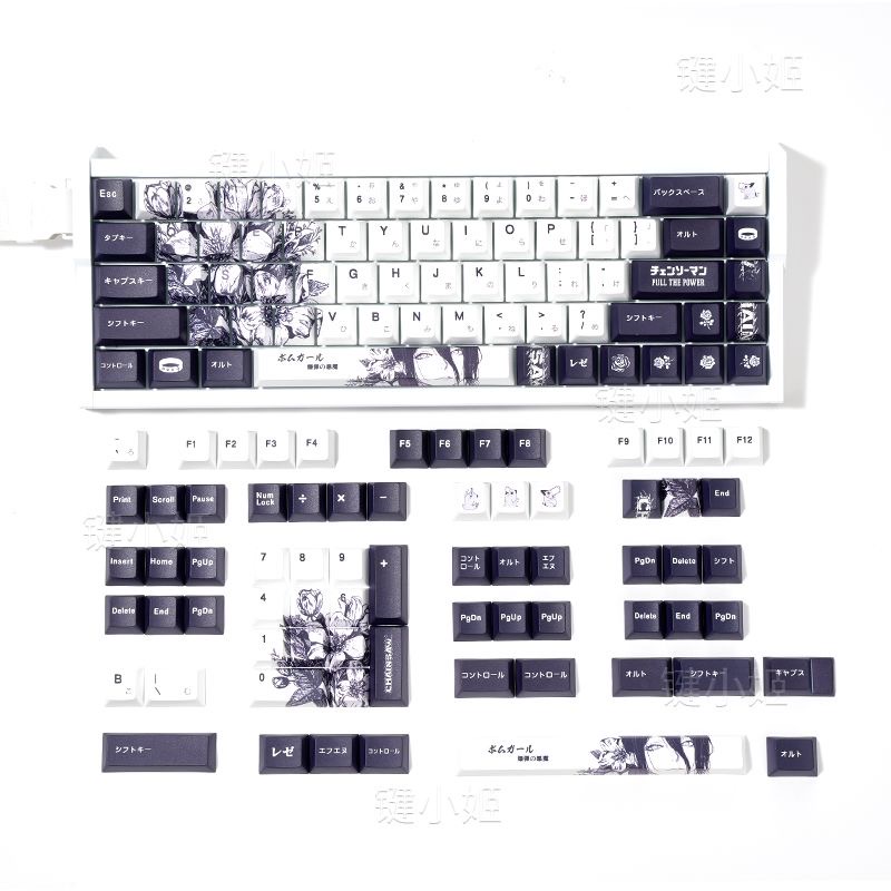 Reze Keycaps Chainsaw Man Them - Keycap Artisan Anime recensie en prijs